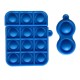 Чохол для AirPods Silicone 1/2 POP IT Blue