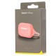 Чохол для AirPods Pro Baseus Let's Go Jelly Lanyard Case рожевий