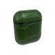Чохол для AirPods 1/2 CALF LEATHER CASE ALIGATOR Green