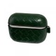 Чохол для AirPods PRO SHEEP LEATHER CASE WEAVING Green