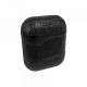 Чохол для AirPods 1/2 CALF LEATHER CASE ALIGATOR Black