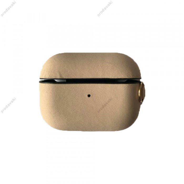 Чохол для AirPods PRO LEATHER CASE Pink sand
