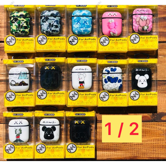 Чохол AirPods 1/2 silicone print design