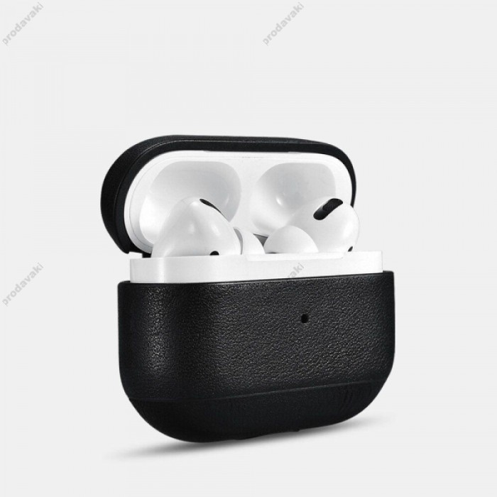 Чохол для AirPods PRO LEATHER CASE Black