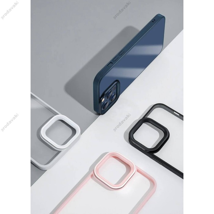 Чохол Baseus Crystal Phone Case для Apple iPhone 13 Pro (Рожевий)