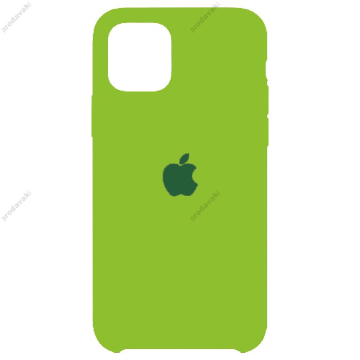 Чохол Silicone case для iPhone 11 Pro Max party green