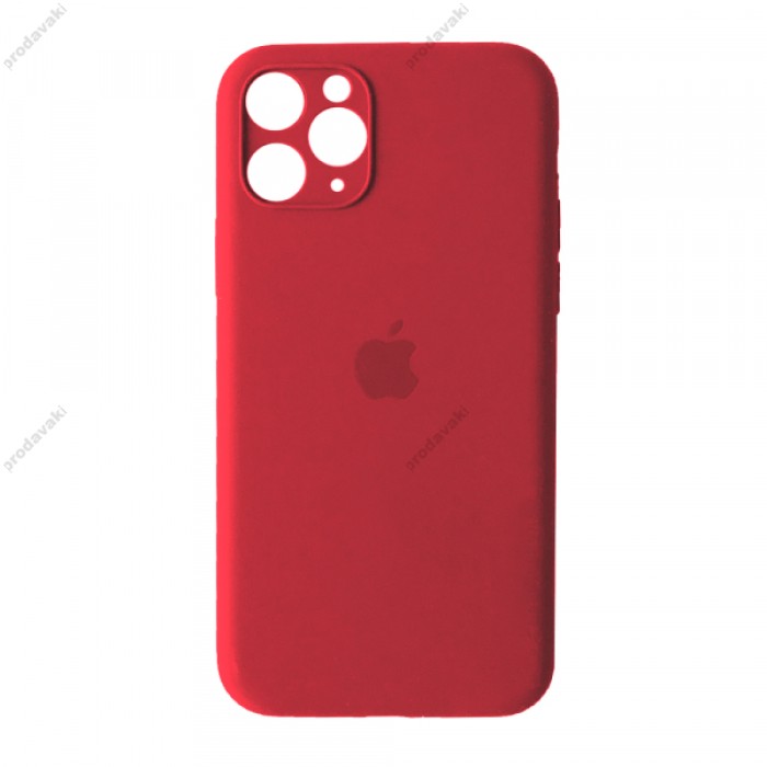 Чохол Silicone Case Full Camera для iPhone 11 Pro Max pink citrus
