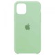 Чохол Silicone case для iPhone 11 Pro Max mint