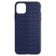 Чохол для iPhone 12 / 12 Pro Weaving case Синій