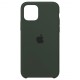 Чохол Silicone case для iPhone 11 Pro Max forest green