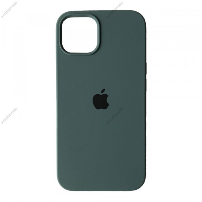 Чохол Silicone Case Full для iPhone 13 Pro Max milk ash