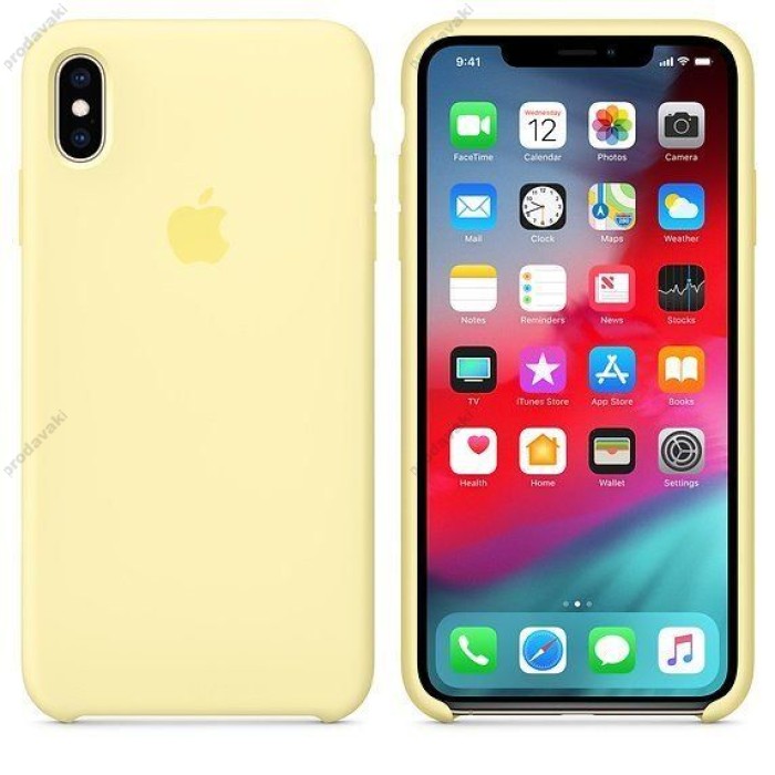 Силіконовий чохол для iPhone XS MAX