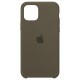 Чохол Silicone case для iPhone 11 Pro Max cocoa