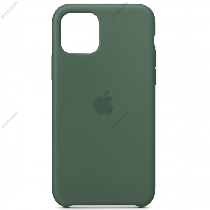 Чохол Silicone case для iPhone 11 Pro Max pine green