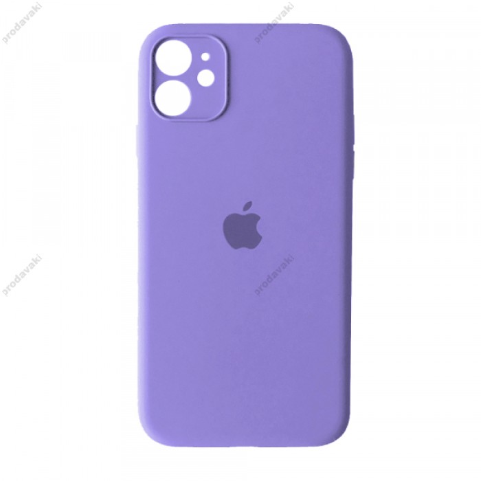 Чохол Silicone Case Full Camera для iPhone 12 mini lilac