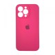 Чохол Silicone Case Full Camera для iPhone 13 Pro hot pink