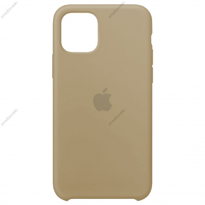 Чохол Silicone case для iPhone 11 Pro Max dark olive