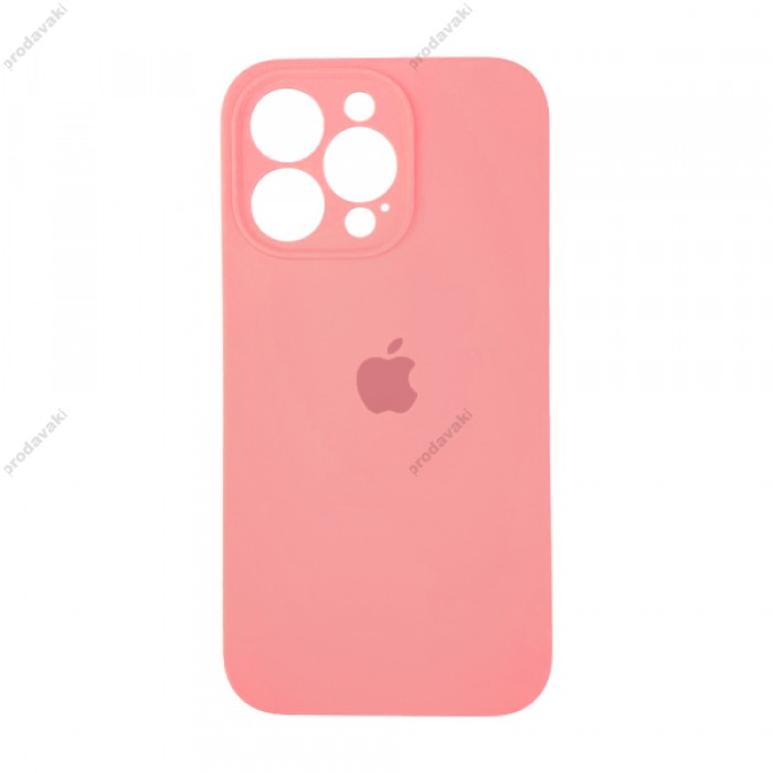 Чохол Silicone Case Full Camera для iPhone 13 Pro light pink