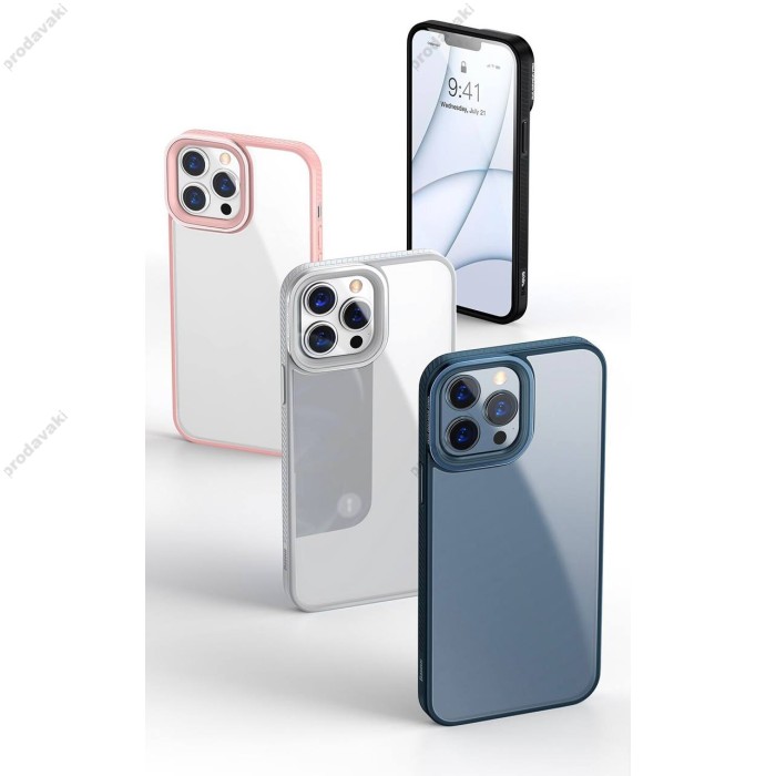 Чохол Baseus Crystal Phone Case для Apple iPhone 13 Pro (Білий)