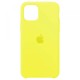Чохол Silicone case для iPhone 11 Pro Max New Yellow