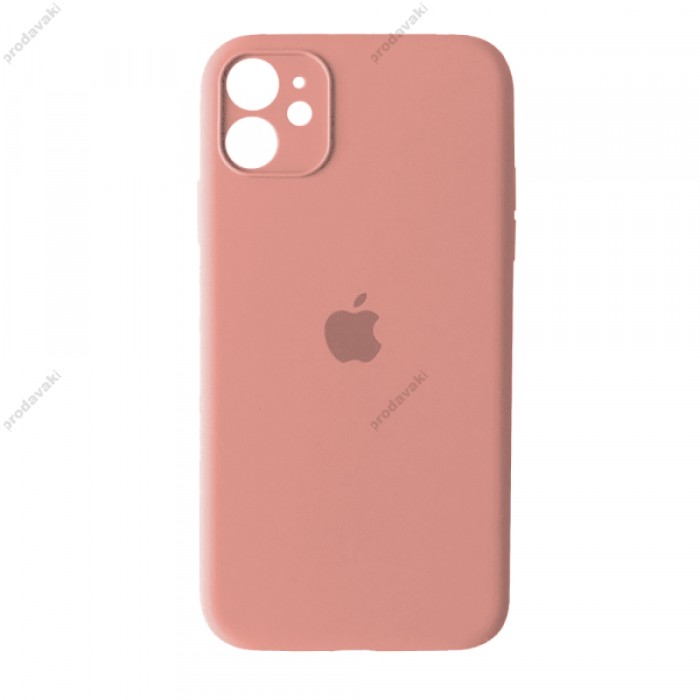 Чохол Silicone Case Full Camera для iPhone 12 mini light pink