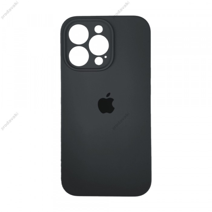 Чохол Silicone Case Full Camera для iPhone 13 Pro pebble
