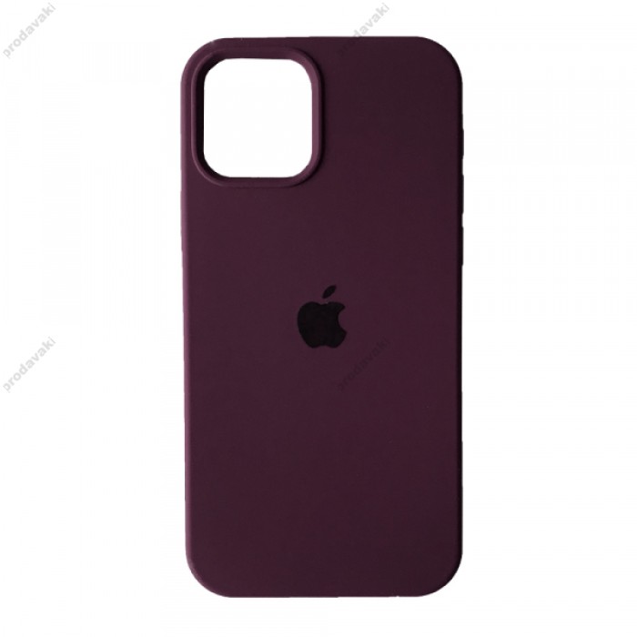 Чохол Silicone Case Full для iPhone 13 Pro Max plum