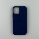 Чохол Silicone Case з MagSafe для iPhone 12/12 Pro Deep Navy