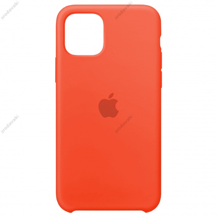 Чохол Silicone case для iPhone 11 Pro Max New Apricot