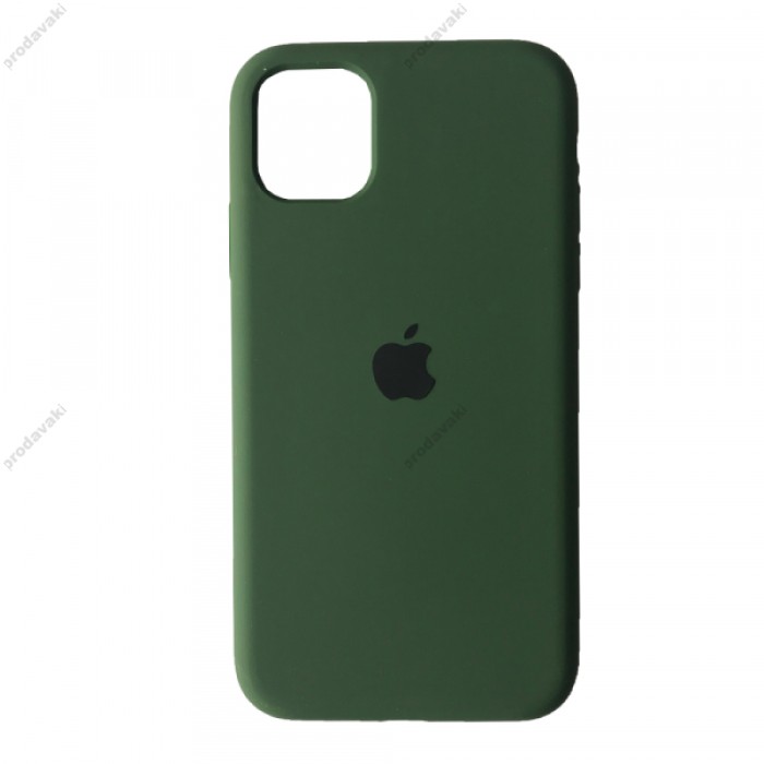 Чохол Silicone case для iPhone 11 Pro Max (57new) dark green
