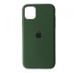 Чохол Silicone case для iPhone 11 Pro Max (57new) dark green