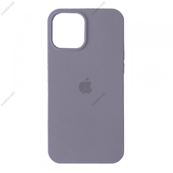 Чохол Silicone Case Full для iPhone 13 Pro Max lavander grey