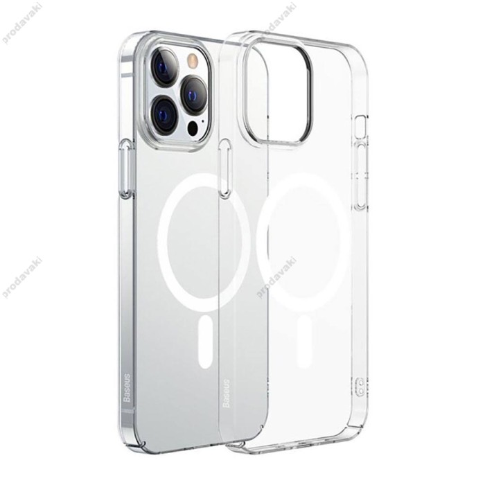 Чохол BASEUS Crystal Magnetic iPhone Case для Apple iPhone 13 Pro