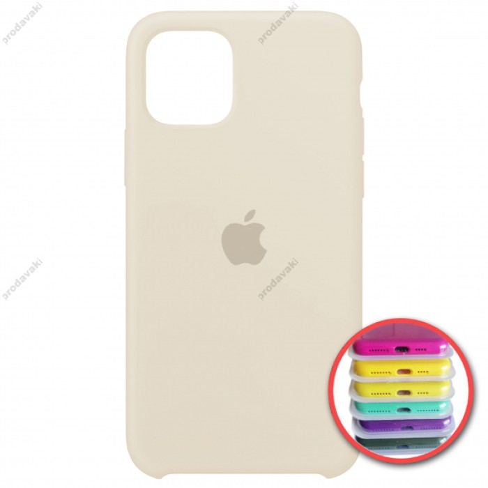 Чохол Silicone Case Full для iPhone 11 Pro white