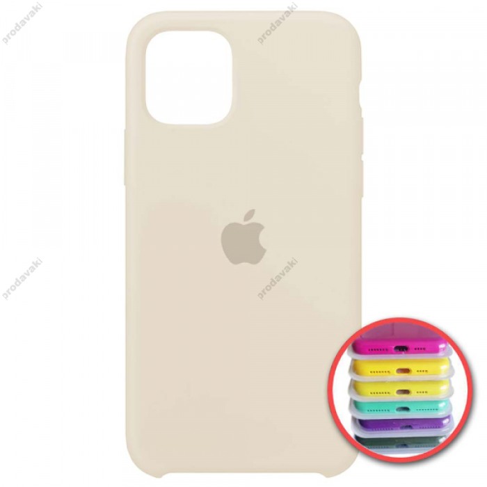 Чохол Silicone Case Full для iPhone 11 Pro white