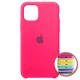 Чохол Silicone Case Full для iPhone 11 Pro Max hot pink