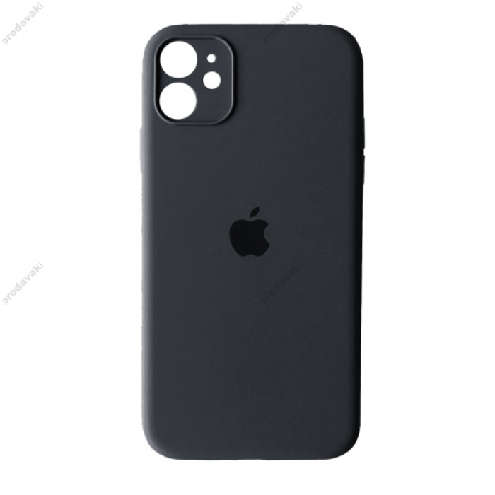 Чохол Silicone Case Full Camera для iPhone 12 mini pebble