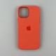 Чохол Silicone Case з MagSafe для iPhone 12/12 Pro Pink Citrus