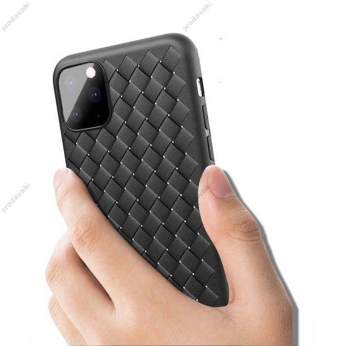 Чохол для iPhone 11 Pro Weaving case Чорний