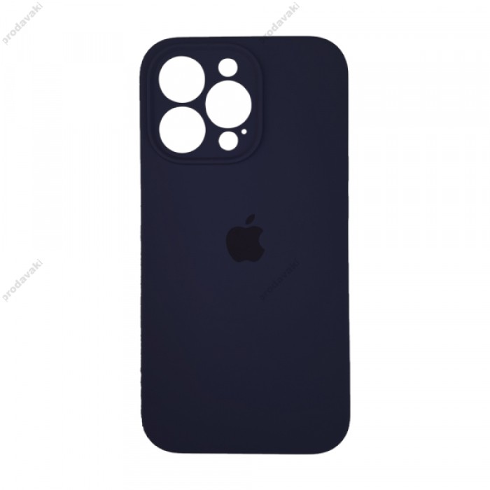 Чохол Silicone Case Full Camera для iPhone 13 Pro midnight blue