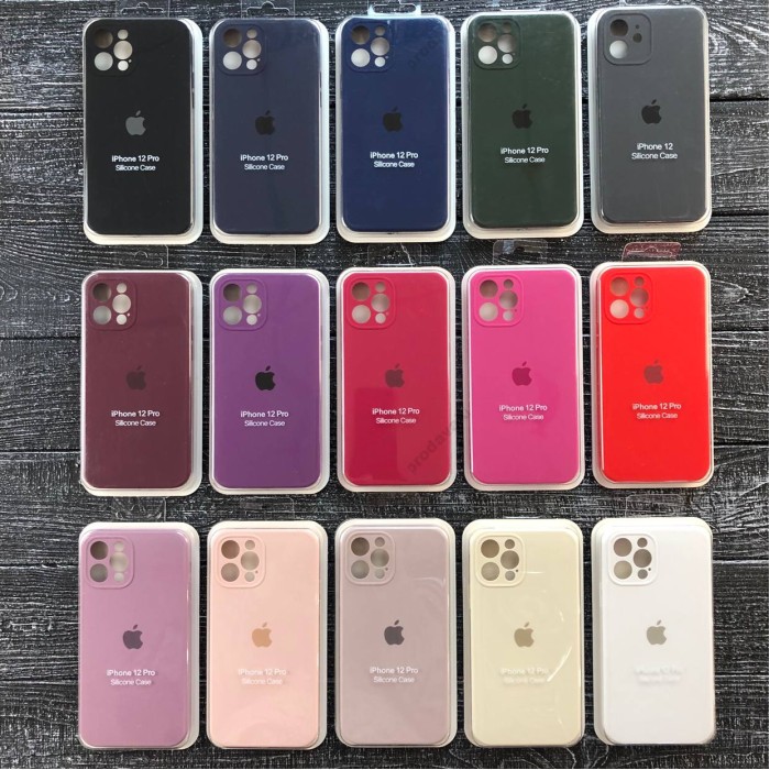 Чохол Silicone case для Apple iPhone 12 Pro Max Camera+full