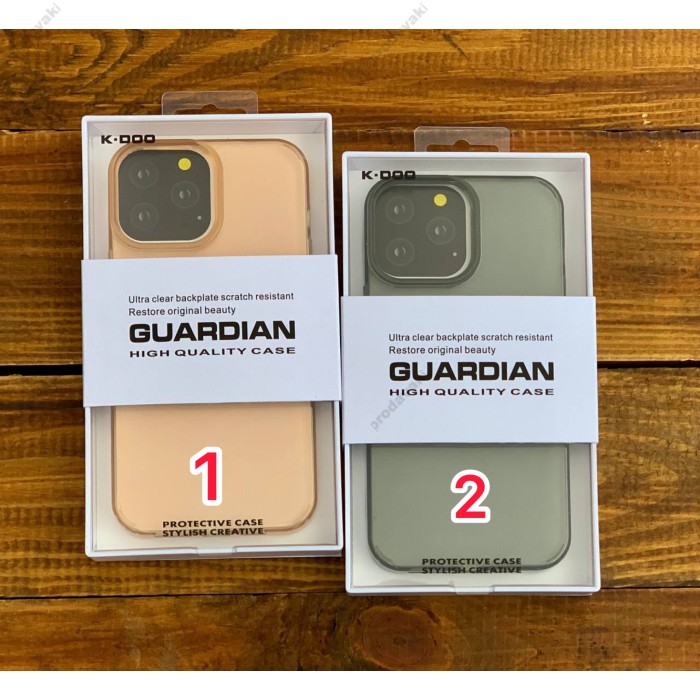 Чохол із посиленими силіконовими бортами K-Doo Guardian для iPhone 13 Pro case