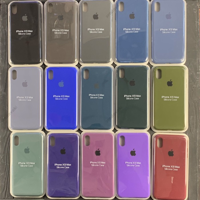 Чохол Silicone case Full для Apple iPhone Xs Max