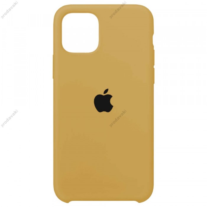 Чохол Silicone case для iPhone 11 Pro Max gold