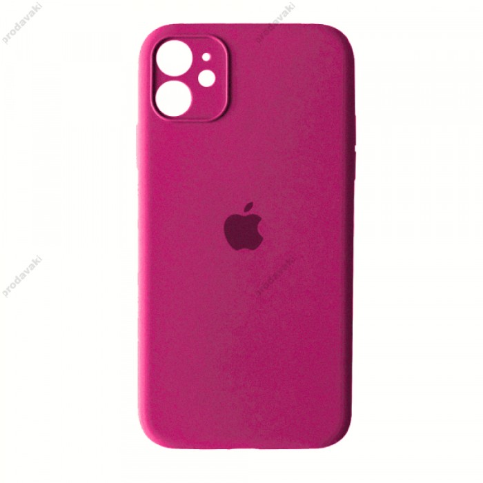 Чохол Silicone Case Full Camera для iPhone 12 mini dragon fruit