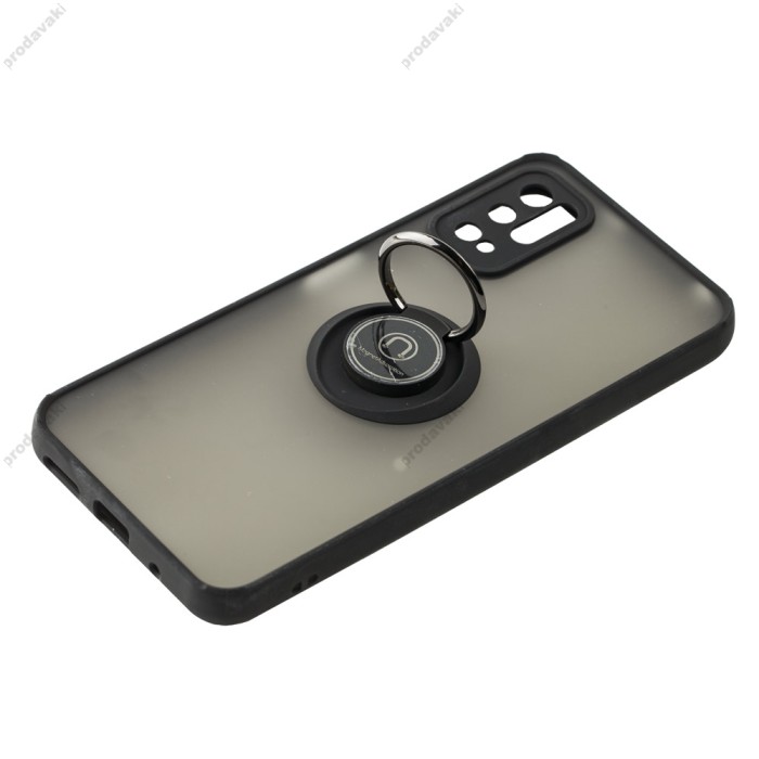 Чохол для Xiaomi Redmi Note 10 5G LikGus Edging Ring чорний