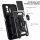 Чохол для Xiaomi 11T Serge Ring Armor ударостійкий чорний
