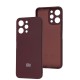 Чохол для Xiaomi Redmi 12 Full camera бордовий / marsala