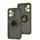 Чохол для Xiaomi Poco X5 / Note 12 5G 5G LikGus Edging Ring хакі