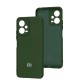 Чохол для Xiaomi Poco X5 / Note 12 5G Silicone Full camera dark green